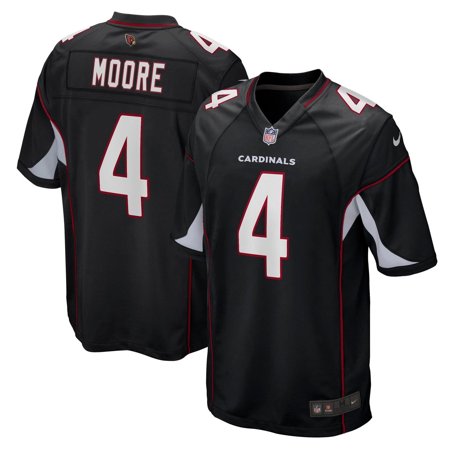 Men's Nike Rondale Moore Black Arizona Cardinals Alternate Game Jersey