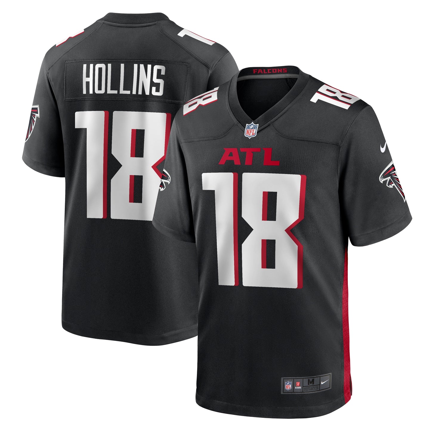 Mack Hollins Atlanta Falcons Nike Game Player Jersey - Black